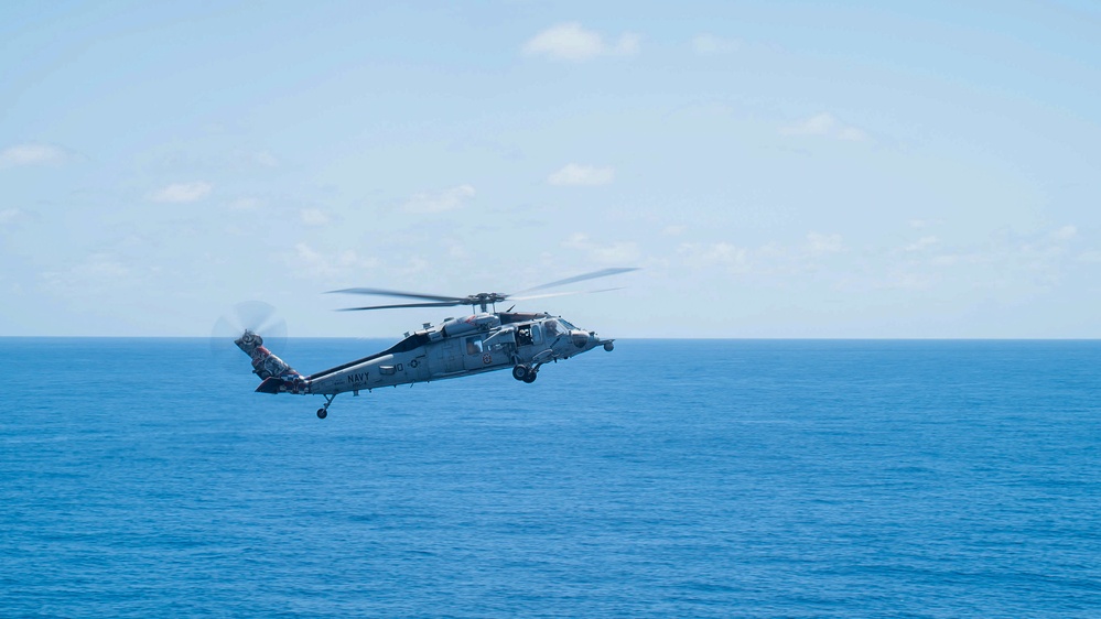 USS Carl Vinson (CVN70) Conducts Flight Operations