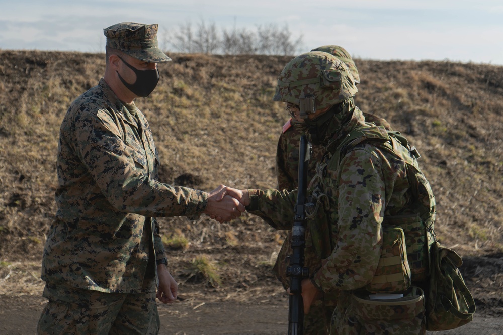 2/8 and JGSDF Bilateral Weapons Exchange