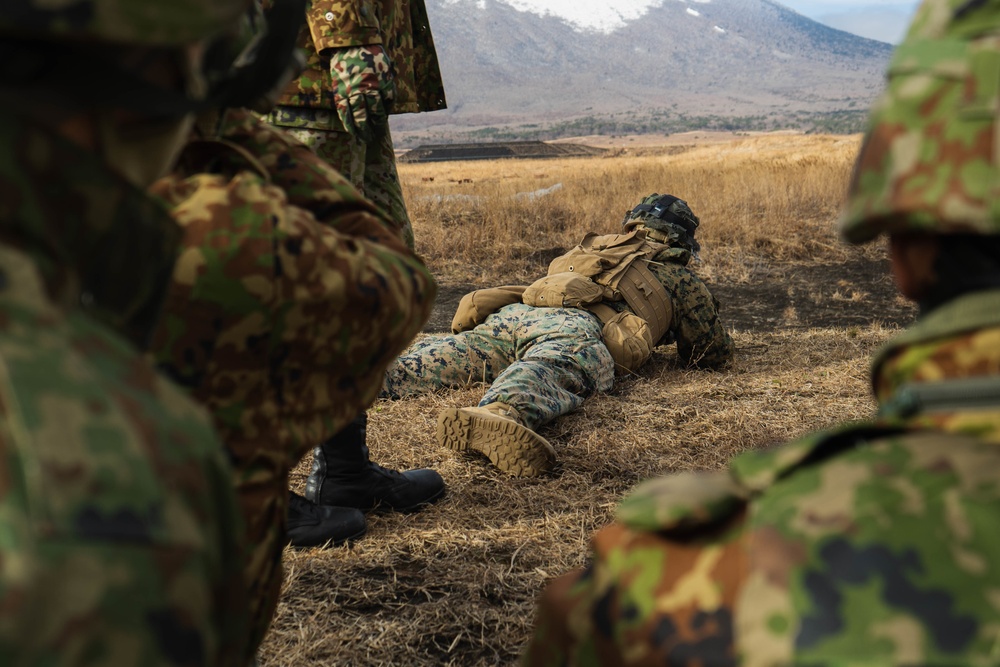 2/8 and JGSDF Bilateral Weapons Exchange