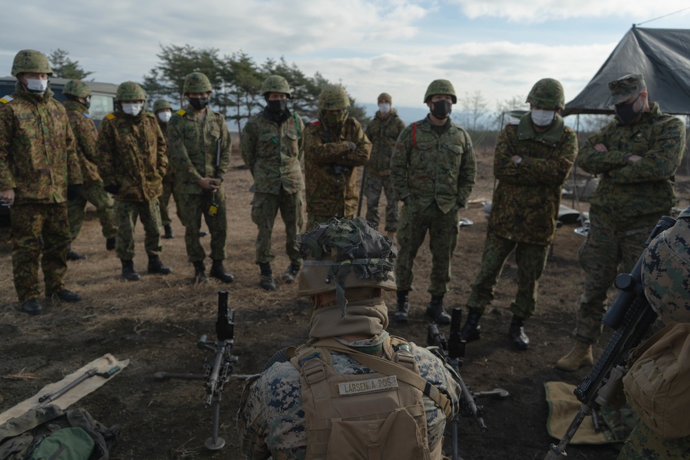 2/8 and JGSDF Bilateral Weapons Exchange