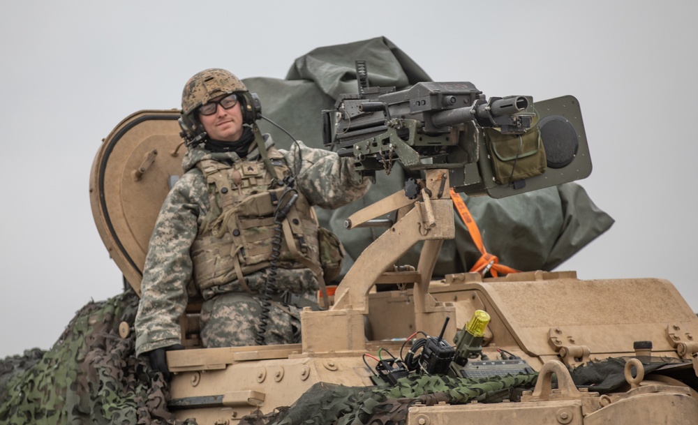 The U.S. Army’s king of combat: field artillery controls the hills at Combined Resolve XVI