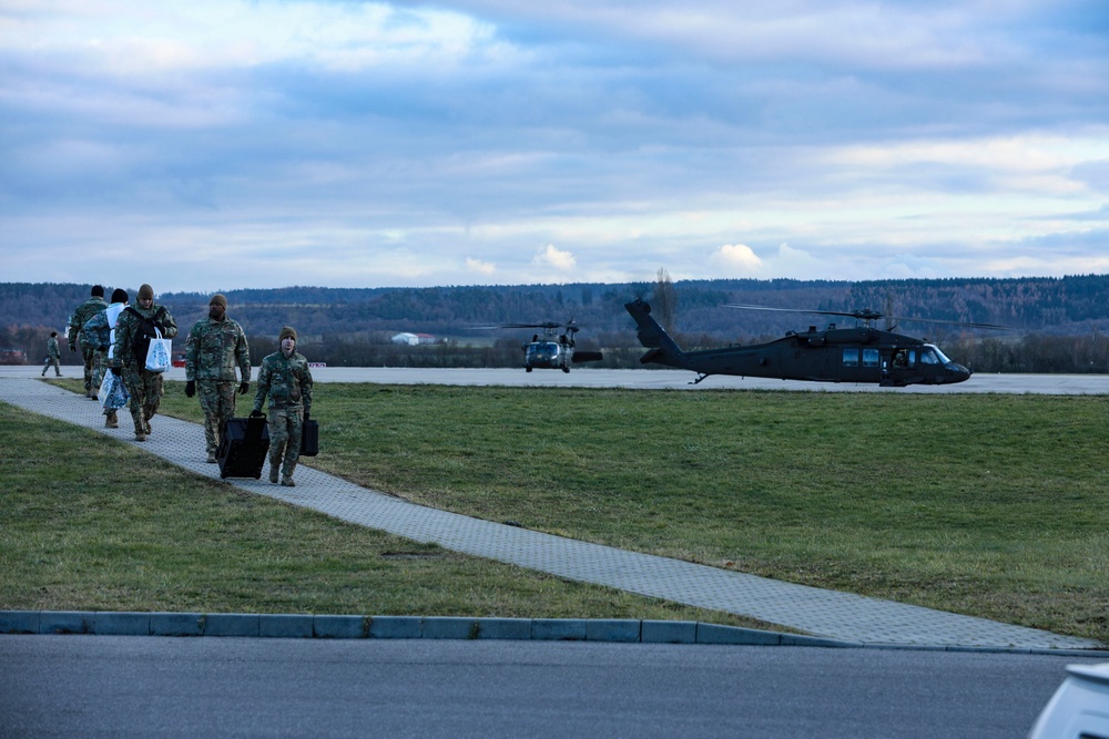 1ACB Troopers Arrive in Germany