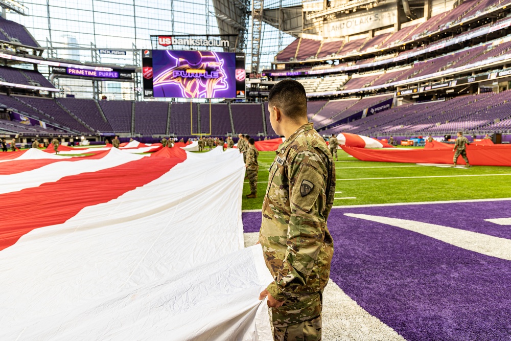 Holding the Flag With Pride