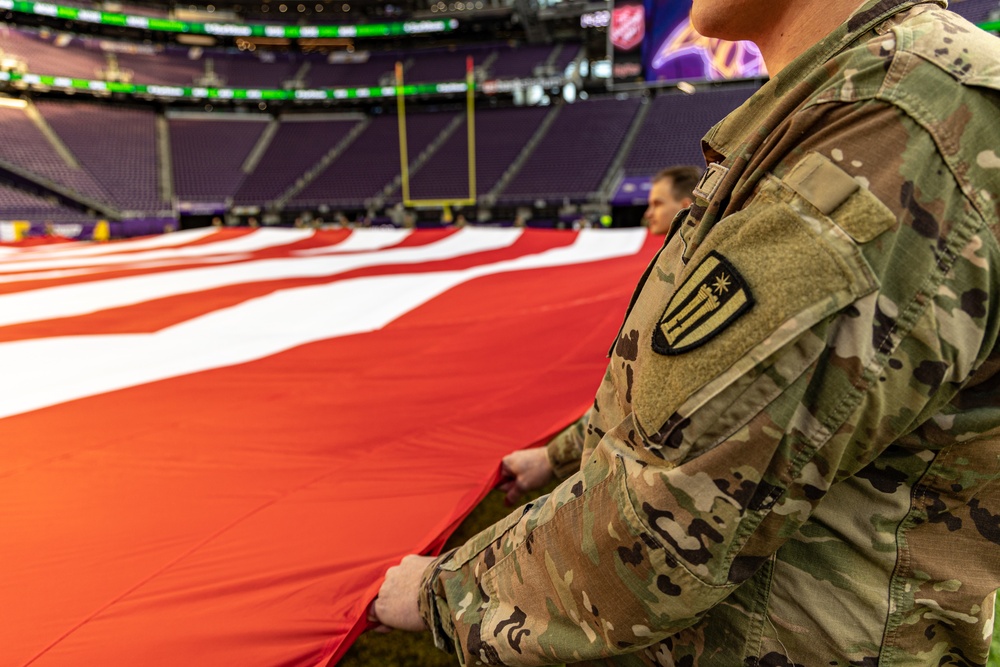 Holding the Flag With Pride