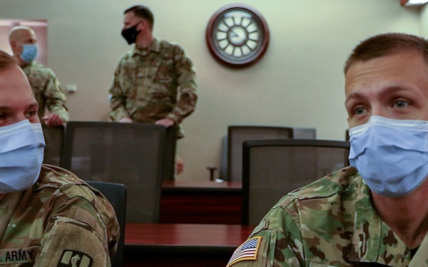 U.S. Army medical response team arrives in Saginaw, Michigan