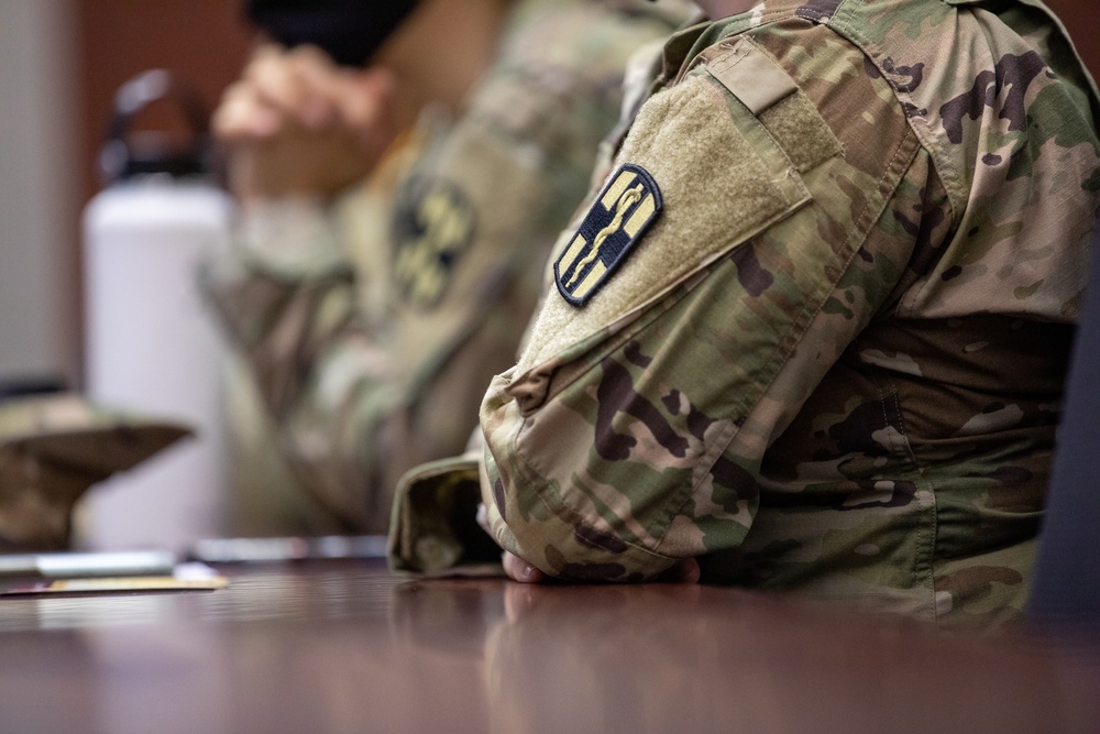 U.S. Army medical response team arrives in Saginaw, Michigan