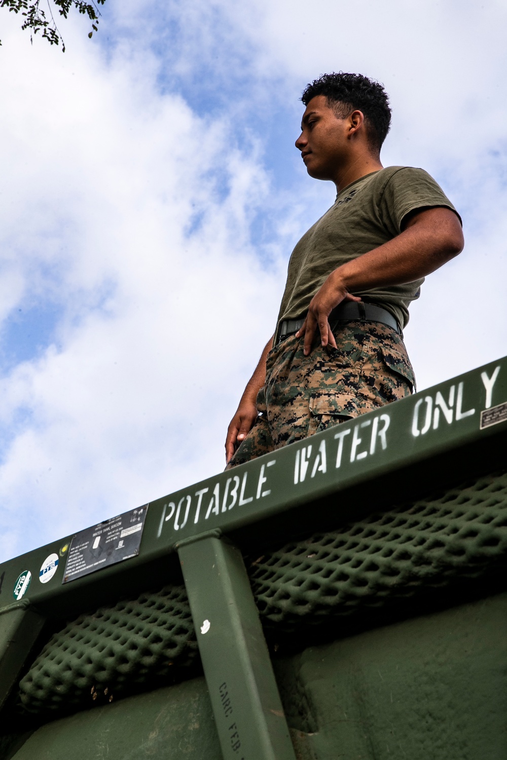 Marines with CLR-3 respond in support of Joint Base Pearl Harbor-Hickam residents