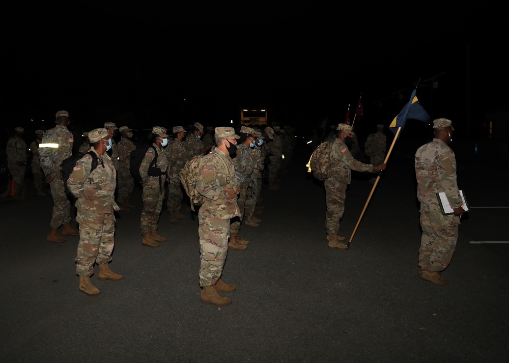 104th Troop Command Battalion Ruck March