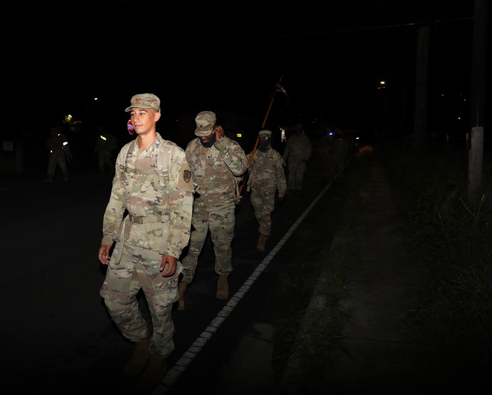 104th Troop Command Battalion Ruck March