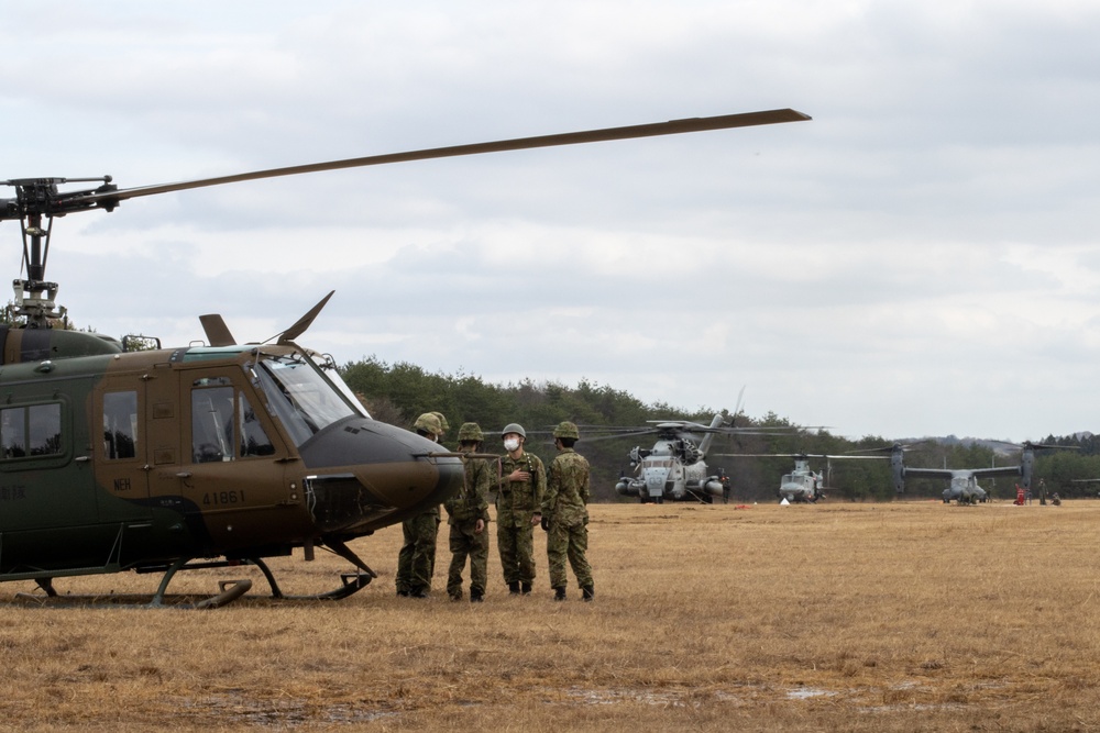 Resolute Dragon 21 Bilateral Forward Arming and Refueling Point