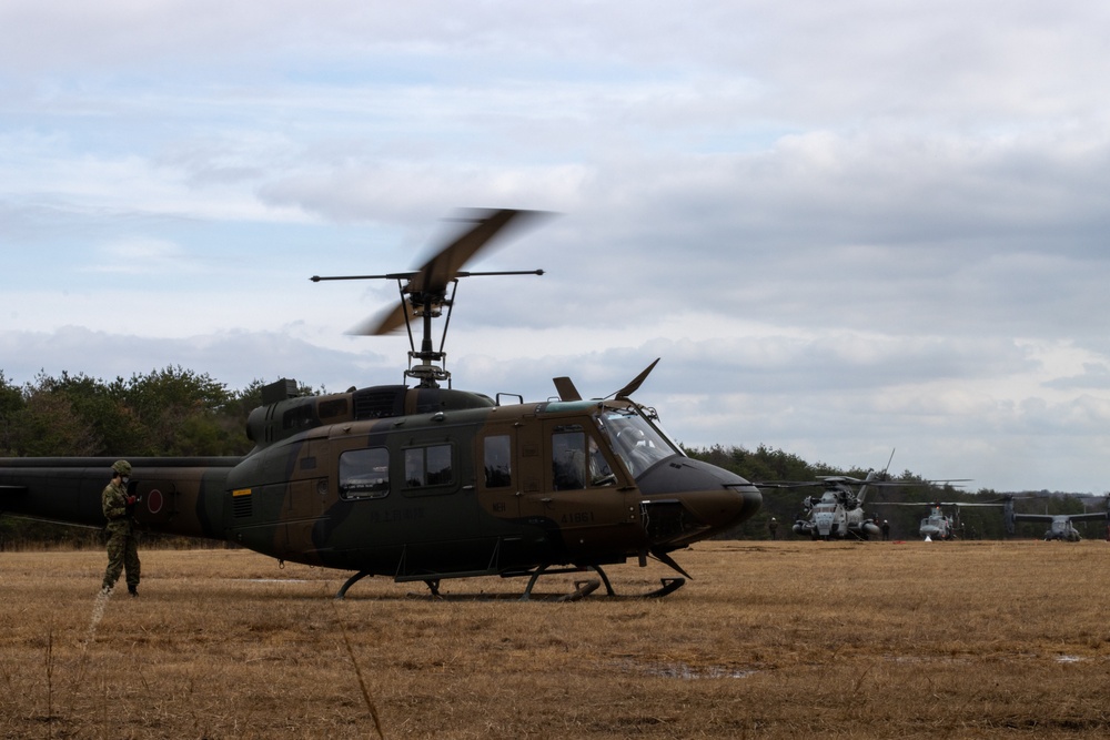 Resolute Dragon 21 Bilateral Forward Arming and Refueling Point