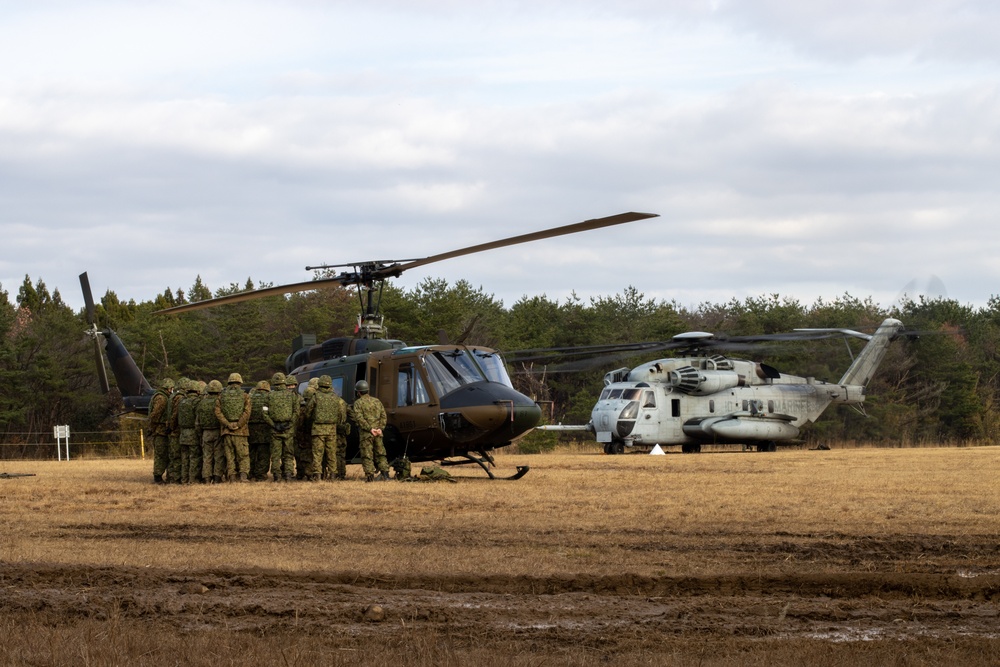 Resolute Dragon 21 Bilateral Forward Arming and Refueling Point