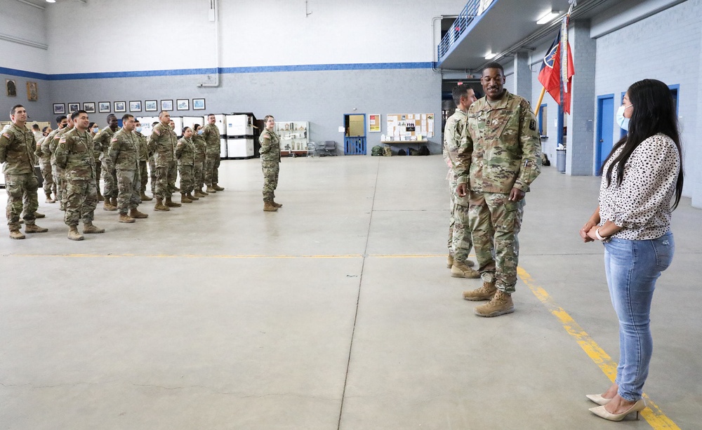 Willie Holmes Jr. promoted to Sgt. First Class at 79th IBCT