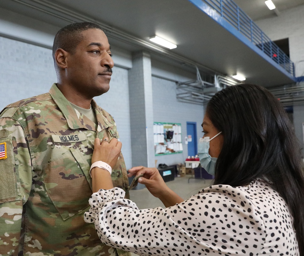 Willie Holmes Jr. promoted to Sgt. First Class at 79th IBCT