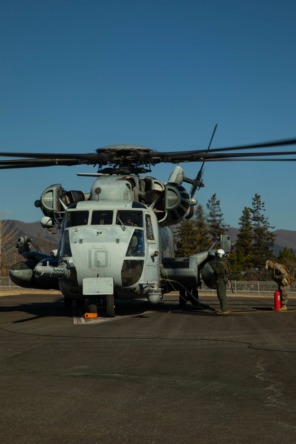 Marines with CLR-3 conduct FARP operations