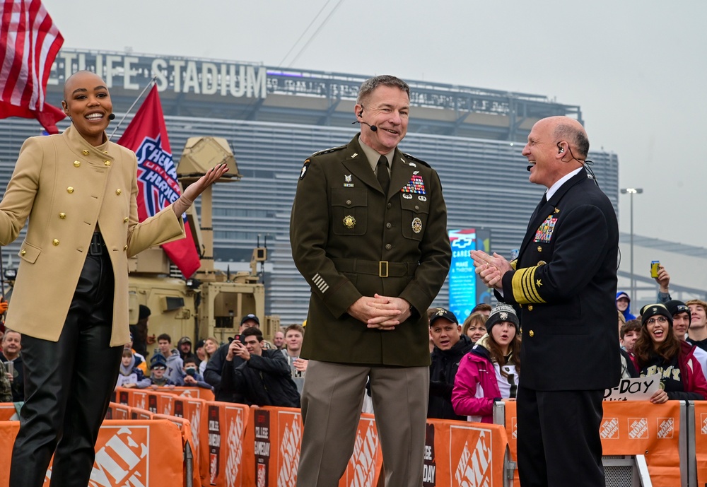 CNO Gilday at the 122nd Army-Navy Game
