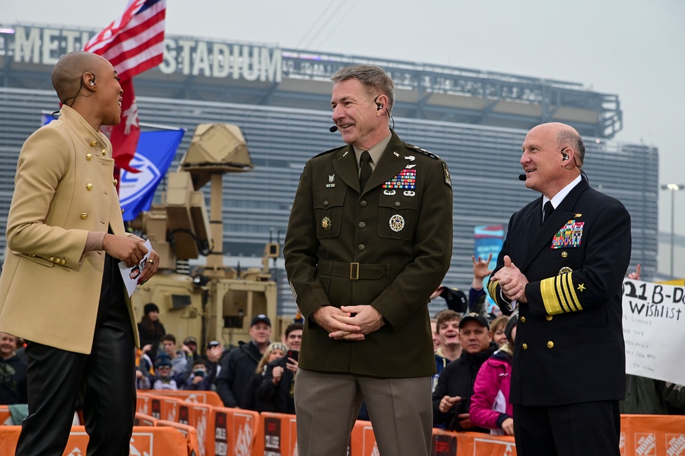 CNO Gilday at the 122nd Army-Navy Game