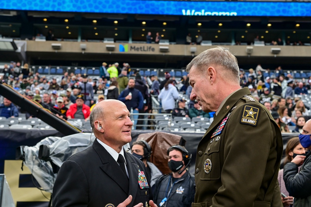 CNO Gilday at the 122nd Army-Navy Game