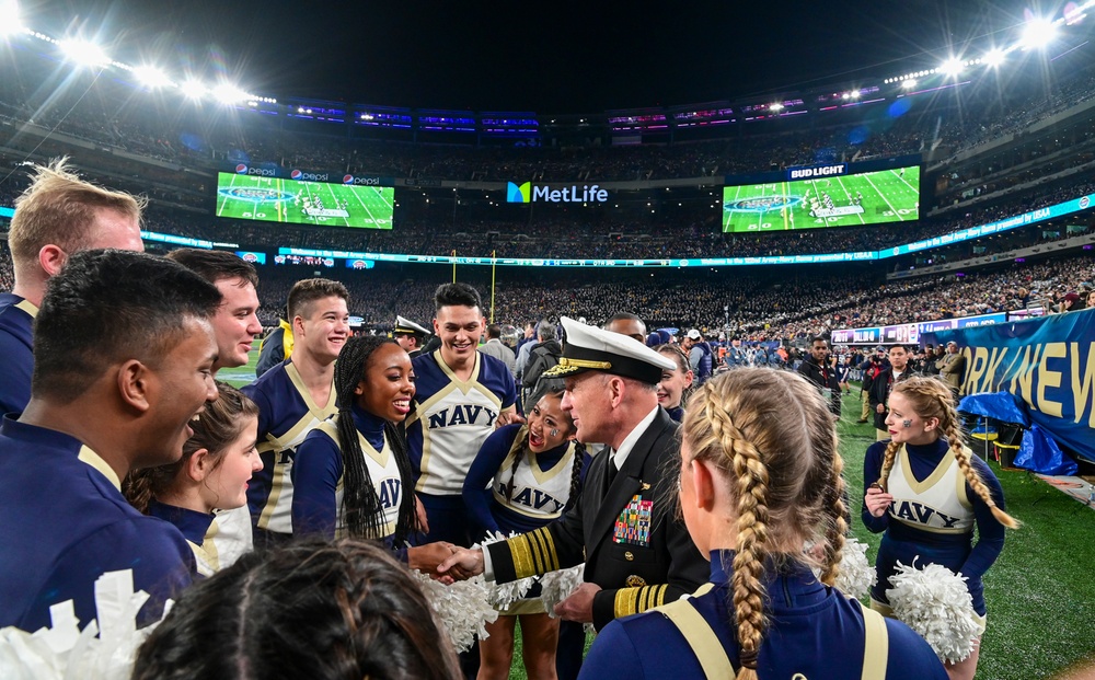 CNO Gilday at the 122nd Army-Navy Game