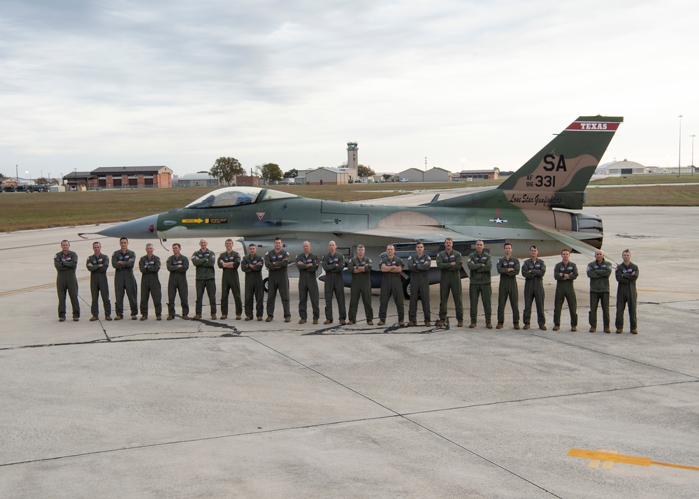 149th Operations Group Pilots Photo