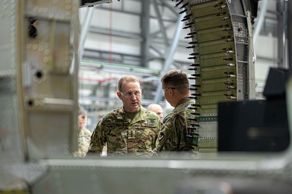 LTG Thomas Todd tours Corpus Christi Army Depot Facility