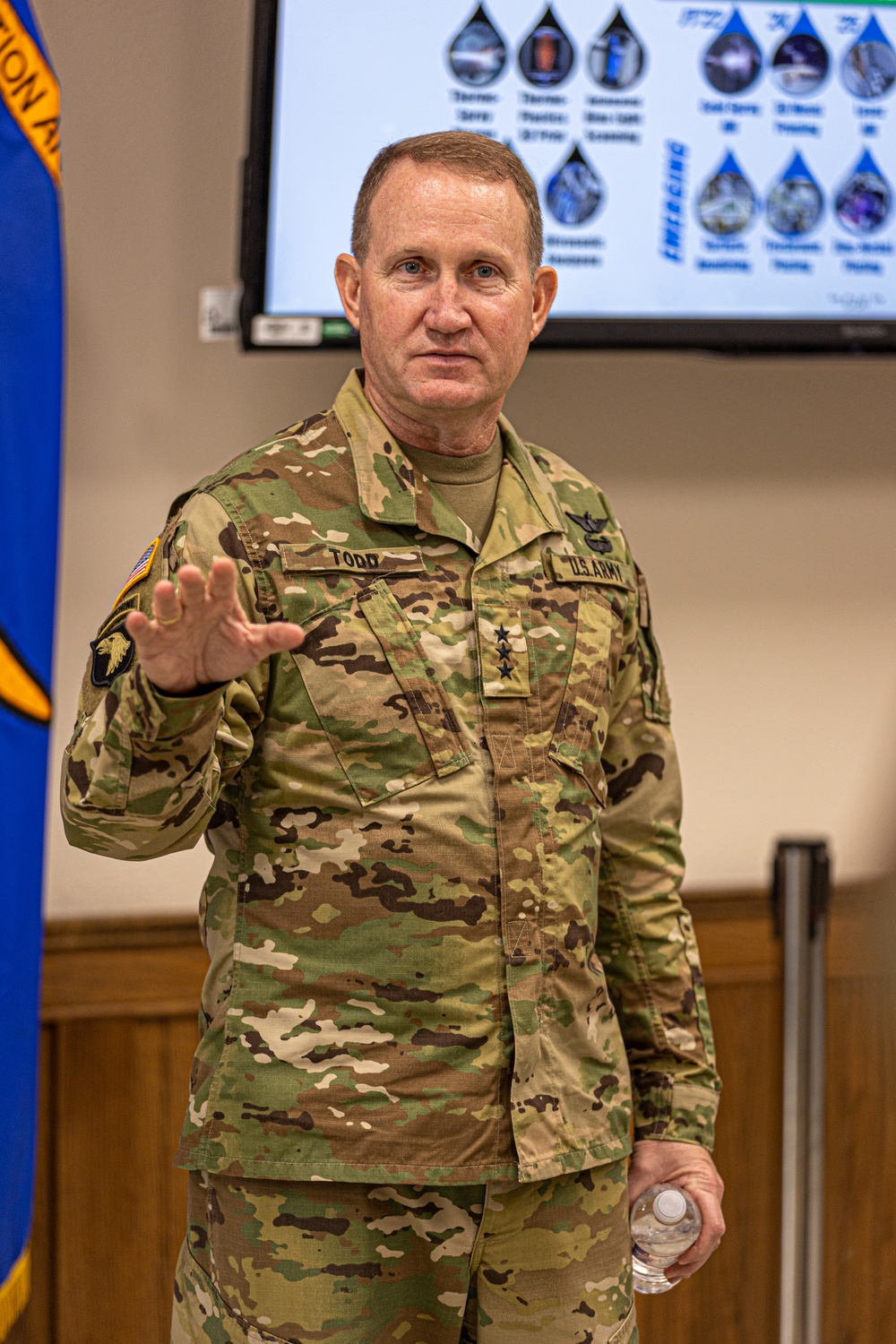 LTG Thomas Todd tours Corpus Christi Army Depot Facility