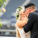 Guardsman and Marine wed at Padres Game