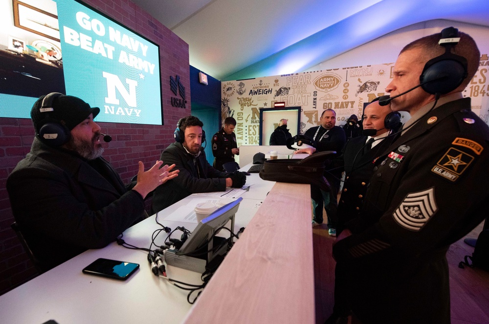 MCPON Russell Smith attends 122nd Army-Navy Game