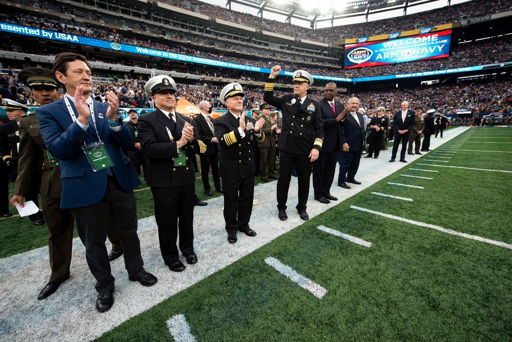 MCPON Russell Smith attends 122nd Army-Navy Game