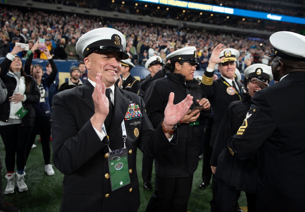 MCPON Russell Smith attends 122nd Army-Navy Game