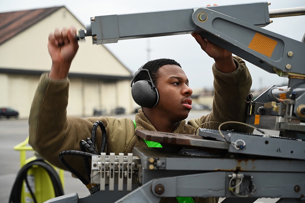 354th AEW Airmen forward deploy in support of operation Iron Dagger