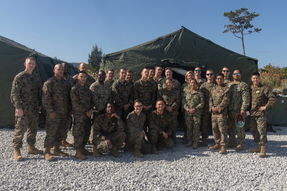 Shock Trauma Platoon at MEUEX