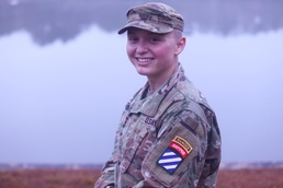 First female Dogface Soldier to obtain Ranger and Sapper tabs