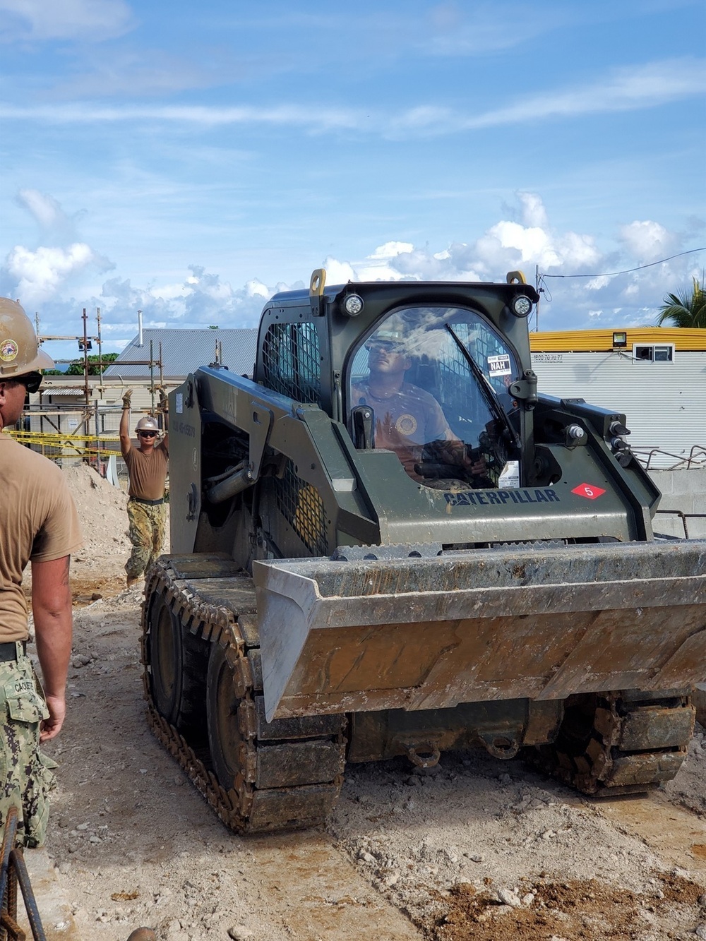 NMCB-5 builds a dental facility onboard Lombrum Naval Base Papua New Guinea