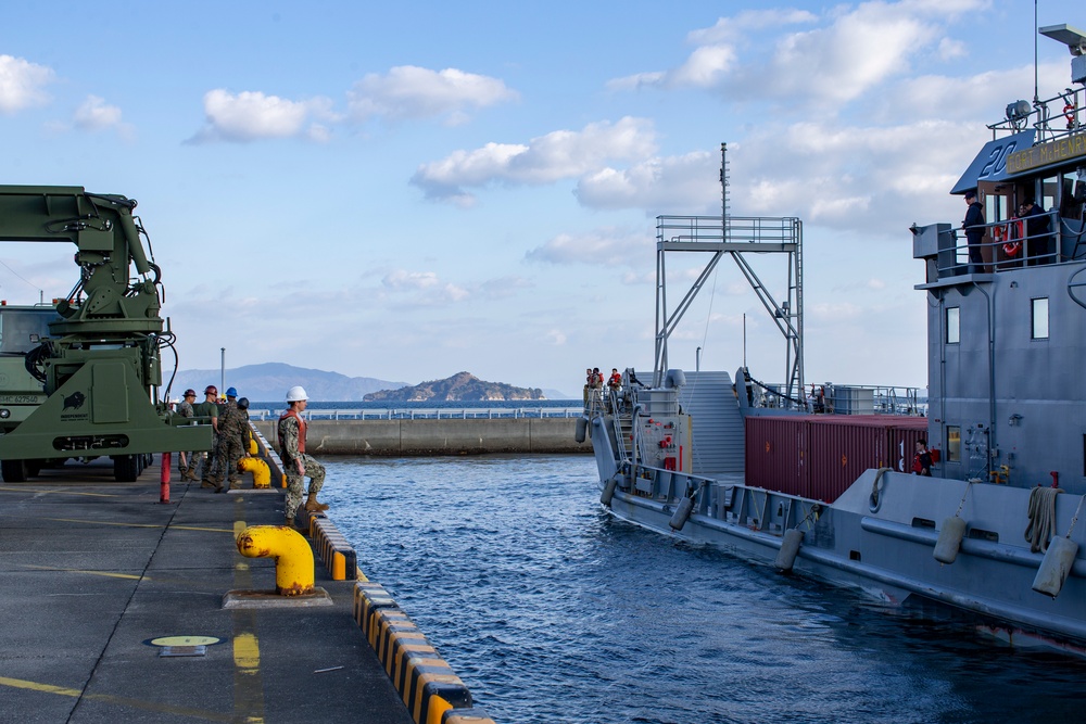 Marines, Sailors conduct logistical support during largest U.S.-Japan bilateral, joint exercise