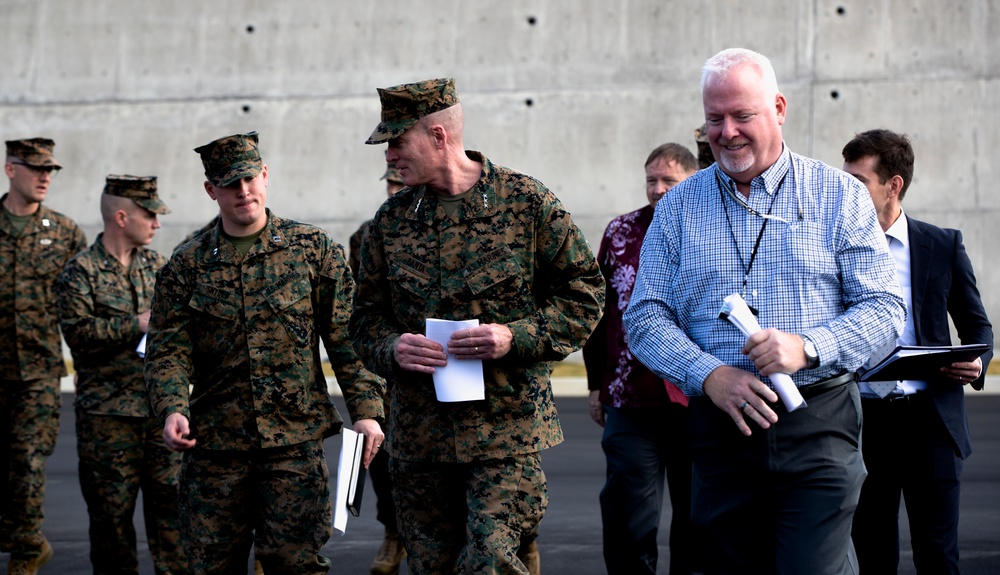 Deputy Commandant for Installations and Logistics visits Marine Corps Base Camp Butler