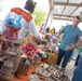 Bazaar featuring Djiboutian vendors at Camp Lemonnier