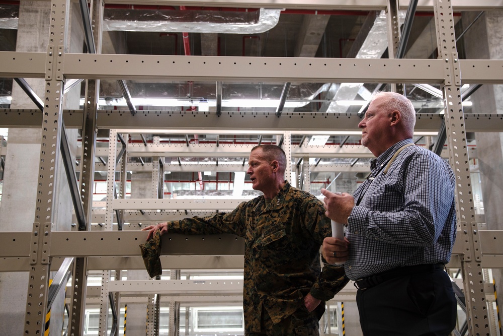 Deputy Commandant for Installations and Logistics visits Marine Corps Base Camp Butler