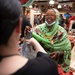 Bazaar featuring Djiboutian vendors at Camp Lemonnier