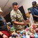 Bazaar featuring Djiboutian vendors at Camp Lemonnier