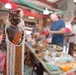 Bazaar featuring Djiboutian vendors at Camp Lemonnier