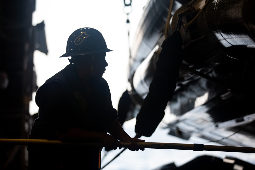 USS Tulsa Boat Operations