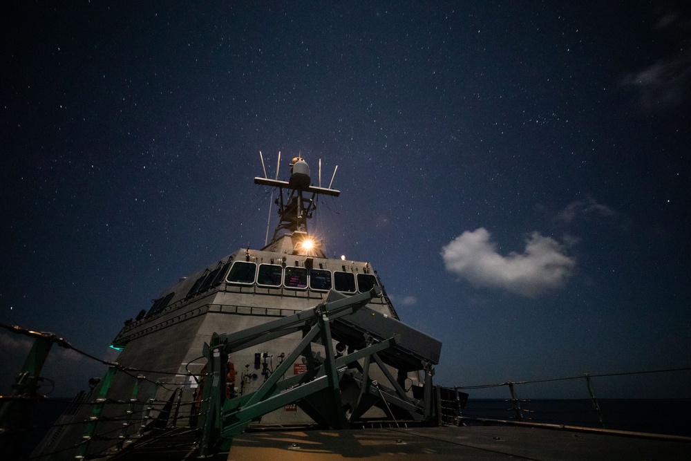 USS Tulsa Transits the Andaman Sea