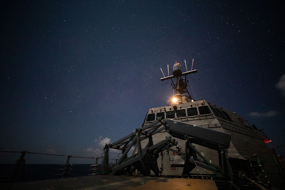 USS Tulsa Transits the Andaman Sea