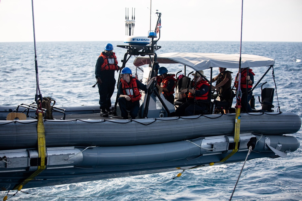 USS Tulsa Boat Operations