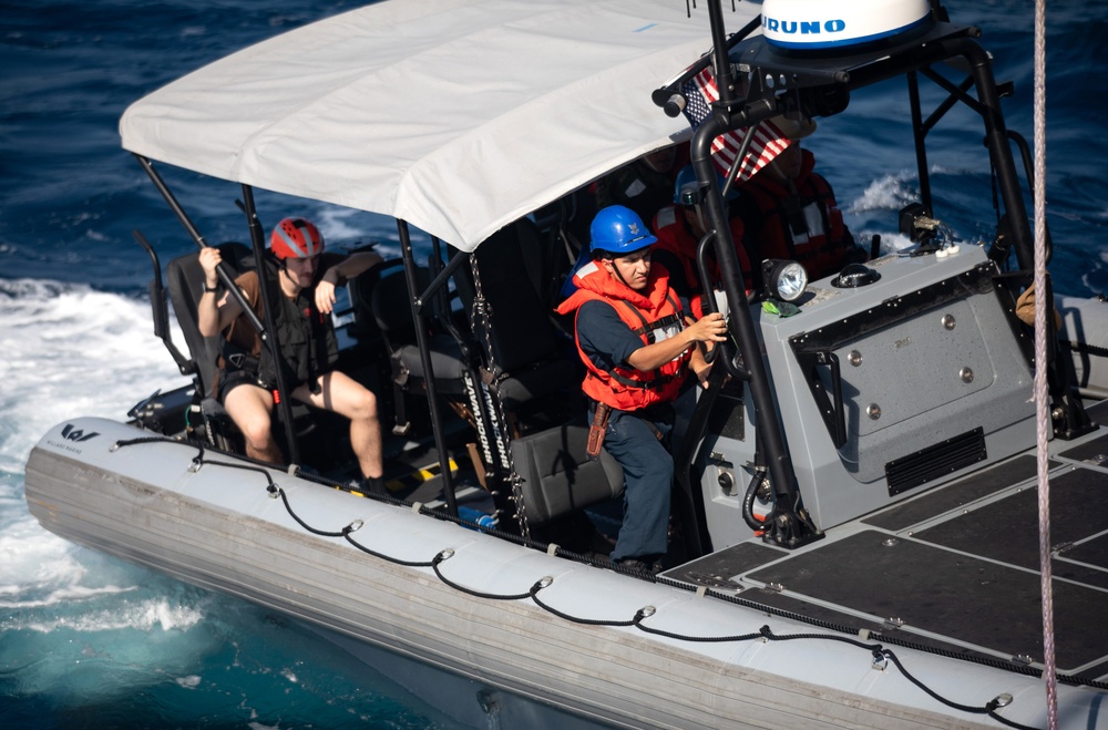 USS Tulsa Boat Operations