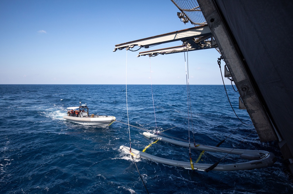 USS Tulsa Boat Operations