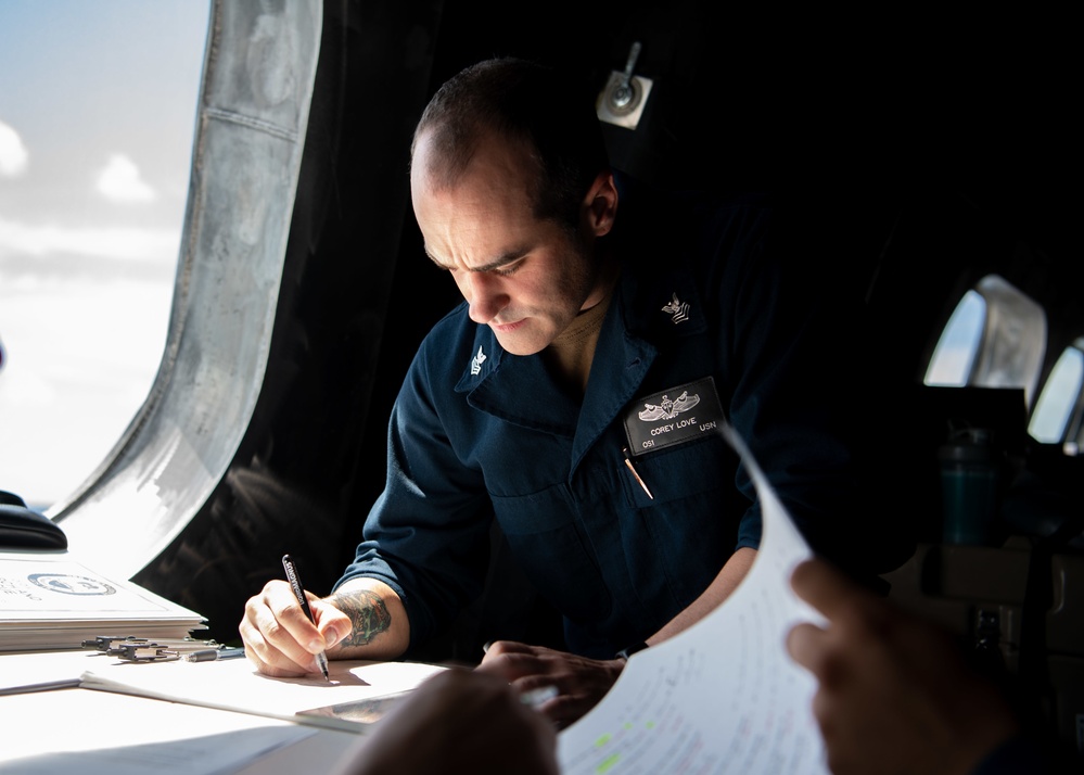 USS Charleston Sailors Conduct SAR PLOTEX