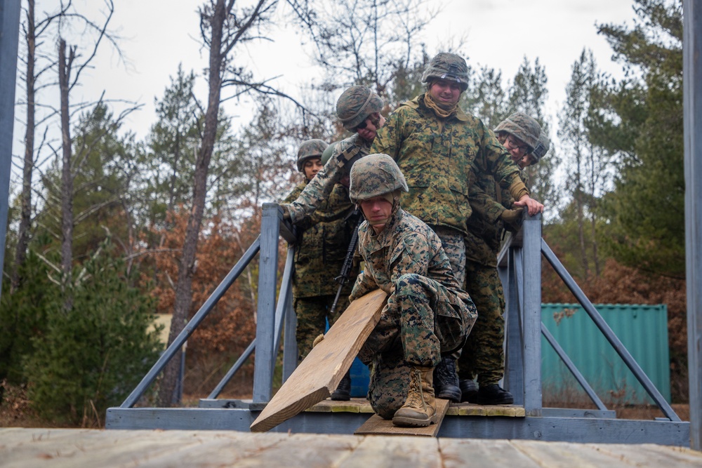 Fort McCoy Obstacle and Leadership Reaction Courses