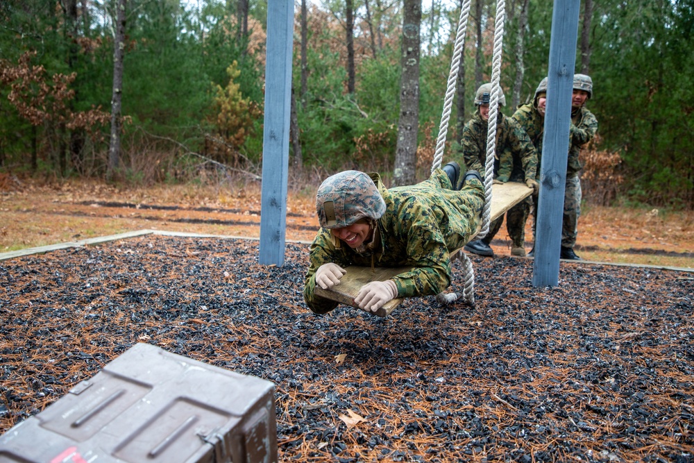 Fort McCoy Obstacle and Leadership Reaction Courses